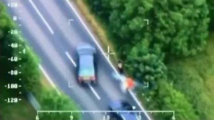 Απίθανη σύλληψη κακοποιών (video)