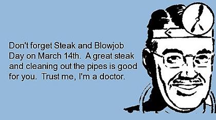 Παγκόσμια ημέρα μπριζόλας και…;