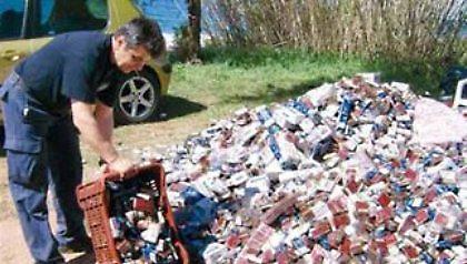 Το… σπανάκι έκρυβε ένα εκατομμύριο λαθραία πακέτα τσιγάρων!