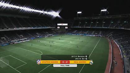 Νίκη της Ρέαλ στο ντέρμπι προβλέπει η ΕΑ (video)