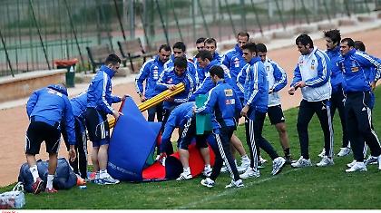 Με χαμόγελα η πρώτη της Εθνικής