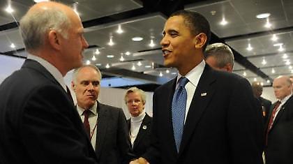 Τηλεφωνική... στήριξη Ομπάμα σε Παπανδρέου