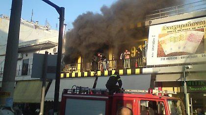 Έκαψαν σύνδεσμο της ΑΕΚ (video)