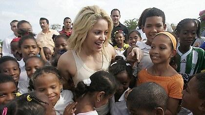 Ένα σχολείο... δώρο από την Shakira!