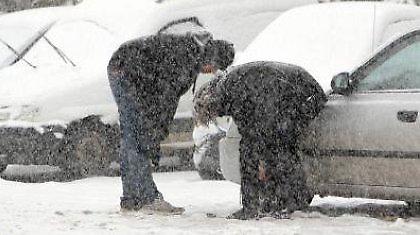 Έπεσε χιόνι μέσα στην άνοιξη!