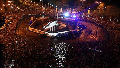 «Κάηκε» η Μαδρίτη, ατύχημα με το Κύπελλο (video)