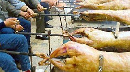 Με ηλιοφάνεια το σούβλισμα του οβελία