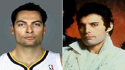 Μπασκετμπολίστες που μοιάζουν με καλλιτέχνες