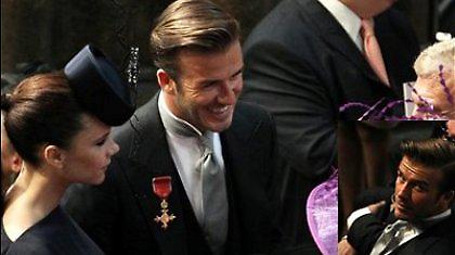 Σάλος με το παράσημο του Beckham!