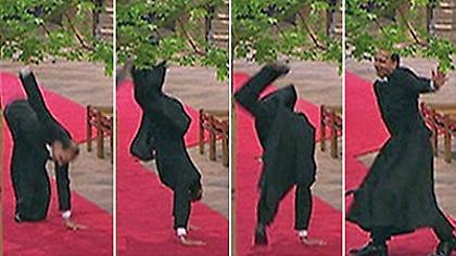 Με… ρόδα στο γάμο! (video)