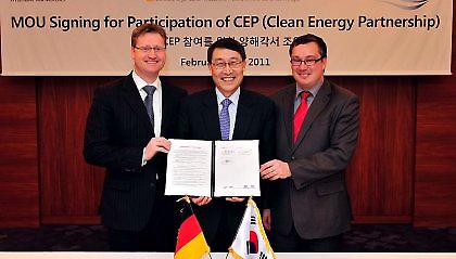 Συνεργασία της Kia Motors με τη Clean Energy Partnership