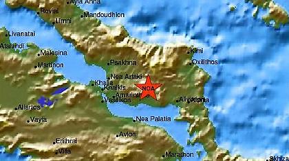 Διπλή σεισμική δόνηση στην Εύβοια