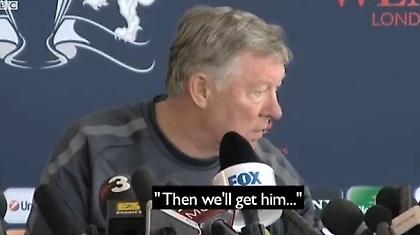 Τον βλέπει ο Φέργκιουσον και τρέμει! (video)