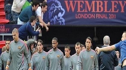 Ευχάριστο κλίμα στην προπόνηση της «Μπάρτσα»!