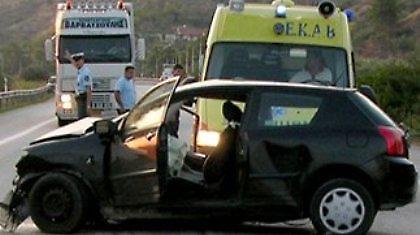Σύγκρουση Ι.Χ στην Εθνική Οδό