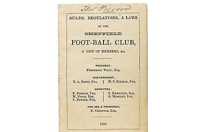 Ένα εκατ. ευρώ για το παλαιότερο βιβλίο του ποδοσφαίρου