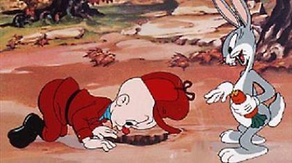 Το ντεμπούτο του πιο διάσημου λαγού! (video)