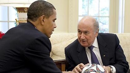 Ευχές Μπλάτερ στον Ομπάμα