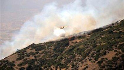 Στις φλόγες η περιοχή Παρόριο στη Λιβαδειά
