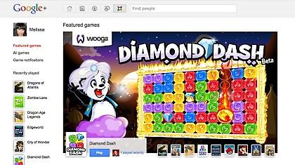 Τα πρώτα games στο Google+