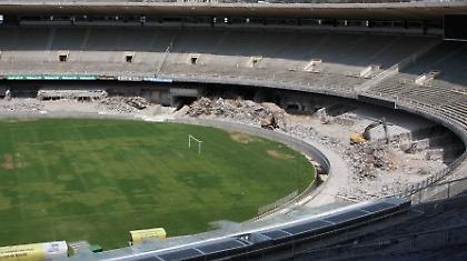 Σταματούν οι εργασίες στο Μαρακανά