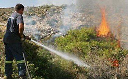 Υπό μερικό έλεγχο η φωτιά στα Μέγαρα