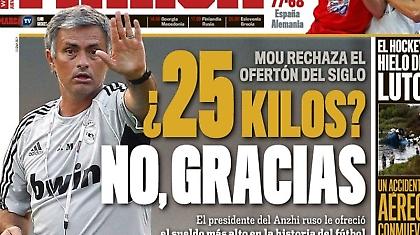 Είπε «όχι» σε 25 εκατ. ευρώ ο Μουρίνιο!