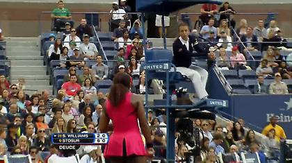 Έχασε τον τίτλο και την ψυχραιμία της η Γουίλιαμς (video)