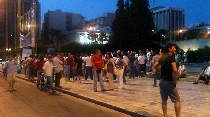 Μικρή προσέλευση των «Αγανακτισμένων»