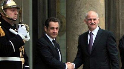 Συνάντηση Παπανδρέου-Σαρκοζί