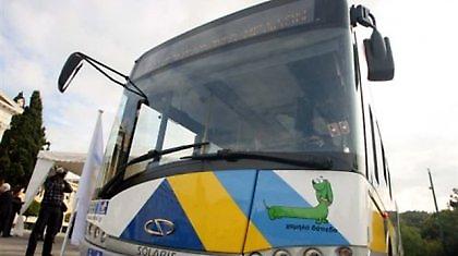 Έξι ώρες χωρίς λεωφορεία τη Δευτέρα