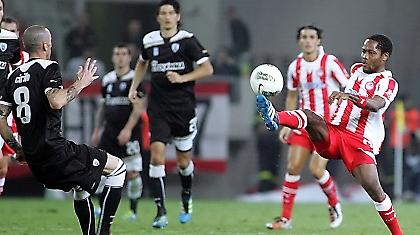 Ο ΠΑΟΚ δεν πλησίασε τον Ολυμπιακό