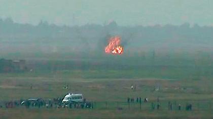 Συνετρίβη Flying Leopard σε επίδειξη στην Κίνα