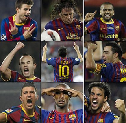 Εννέα παίκτες της «Μπάρτσα» για τη Χρυσή Μπάλα