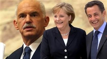 Τελεσίγραφο στον Παπανδρέου από Μέρκελ και Σαρκοζί