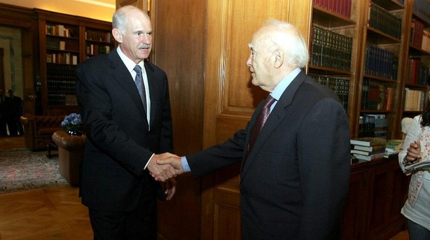 Στις 12 το μεσημέρι η συνάντηση Παπανδρέου-Παπούλια