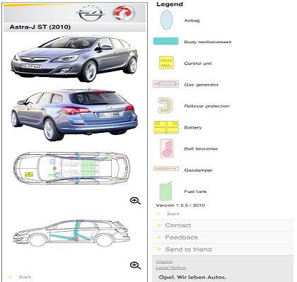 Η Opel επεκτείνει την πύλη Smartphone για τις Ομάδες Διάσωσης