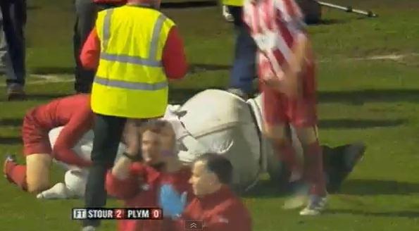 Σιγά, θα σπάσεις τη μασκότ! (video)