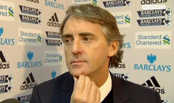 Μαντσίνι: «Καλή η ισοπαλία, υπερβολική η αποβολή»