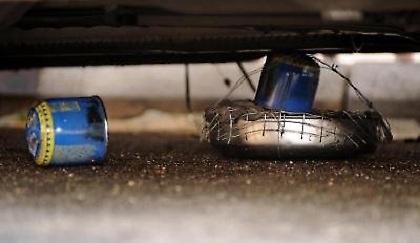 Έριξαν γκαζάκια σε τράπεζα της Θεσσαλονίκης