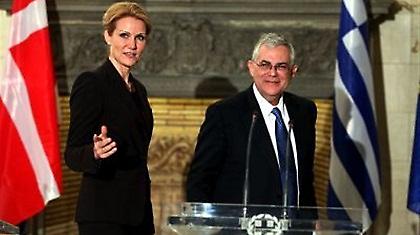 Συνάντηση Παπαδήμου με την Πρωθυπουργό της Δανίας