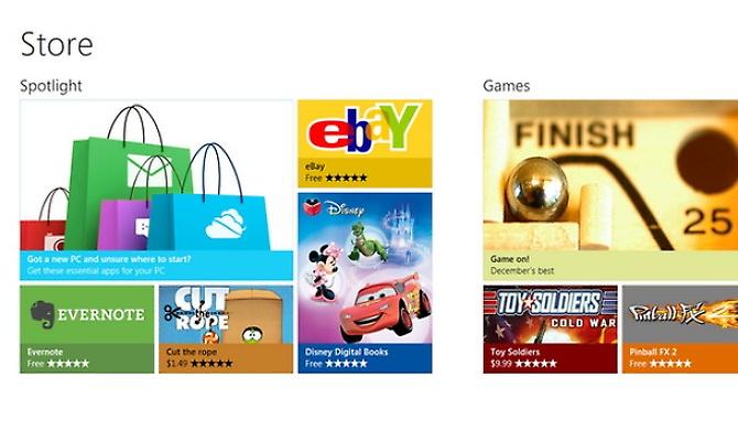 Η Microsoft αποκάλυψε το ηλεκτρονικό κατάστημα των Windows 8