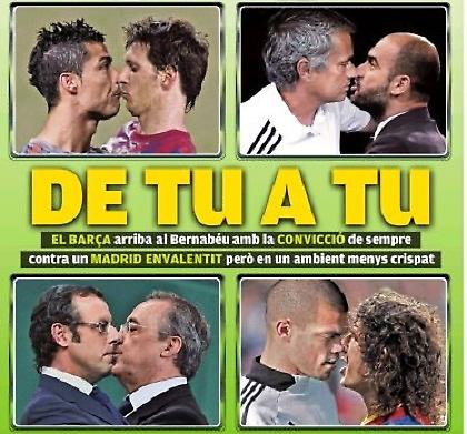 Τα… φιλιά του clasico!