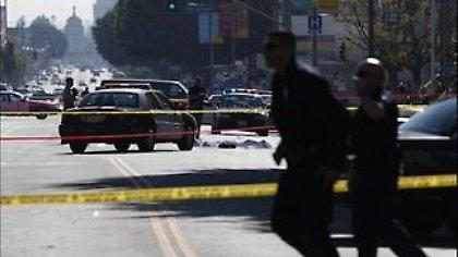 Νεκρός ένοπλος που άνοιξε πυρ στο κέντρο του Χόλιγουντ