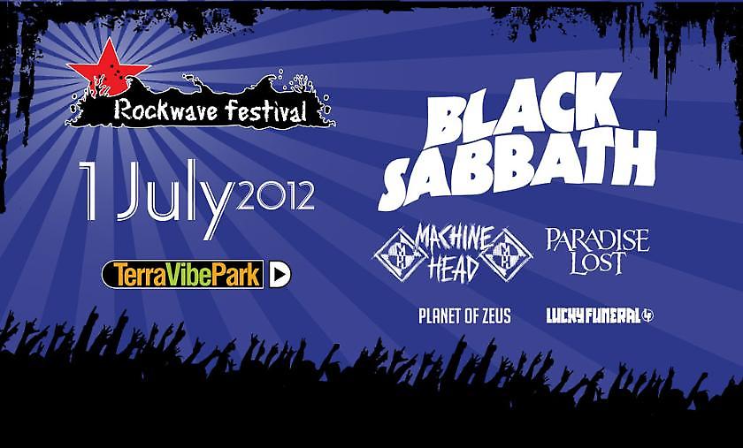 Sabbath, Machine Head και Paradise Lost στο Rockwave!