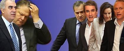 Κόντρες μπροστά στον Παπαδήμο στο υπουργικό