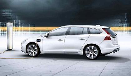 Το 2012 υβριδικό plug-in Volvo V60