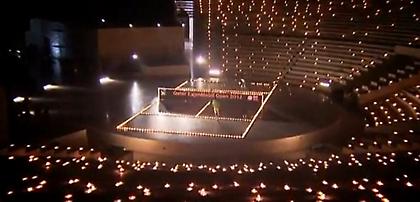 Υπό το φως των κεριών Φέντερερ και Ναδάλ (video)