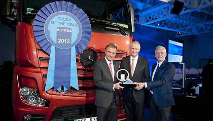 «Φορτηγό της χρονιάς 2012» το Mercedes Actros