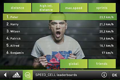 Adidas miCoach Football και Running για iPhone και iPod touch